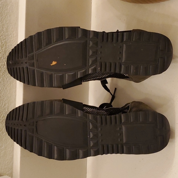 Steve Madden Altitude Olive Green Suede Mesh Sneaker sz 9.5M - Picture 7 of 10